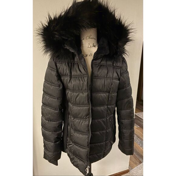 Nautica Faux Fur puffer jacket Size XL - Picture 6 of 13